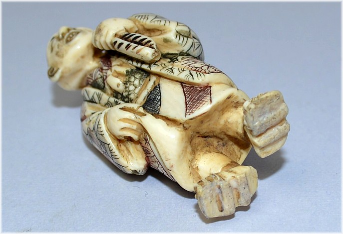 японская нэцка из слоновой кости, эпоха Мэйдзи