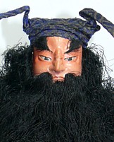 Защитник от демонов, японская антикварная кукла