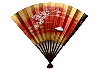 японский традиционный  веер театра Кабуки