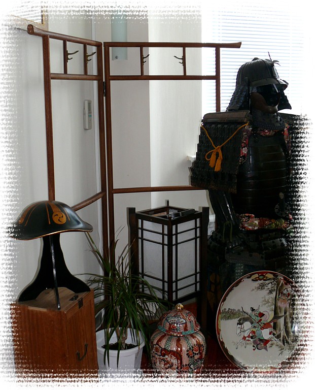 предметы японского интерьера, японский антиквариат