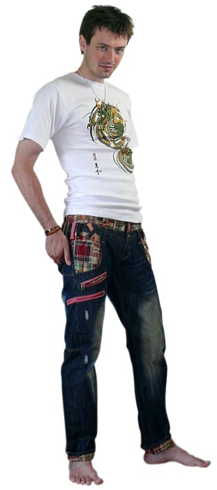 футболка Два Дракон. Интернет-магазин японской одежды Интериа Японика