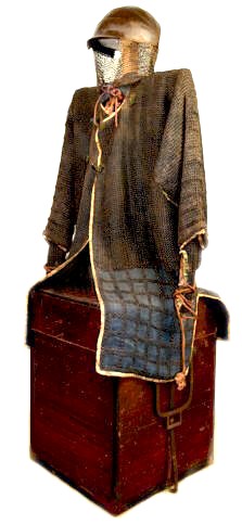 Кольчужные доспехи японского воина, конец эпохи Сэнгоку