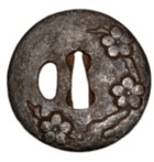 цуба самурайского меча катана УМЭ