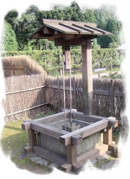 Колодец - тема старинной цуб
