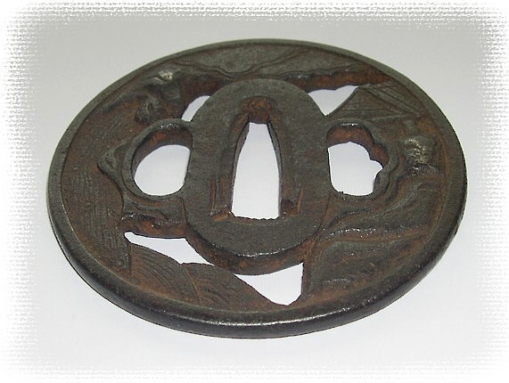 старинная японская цуба