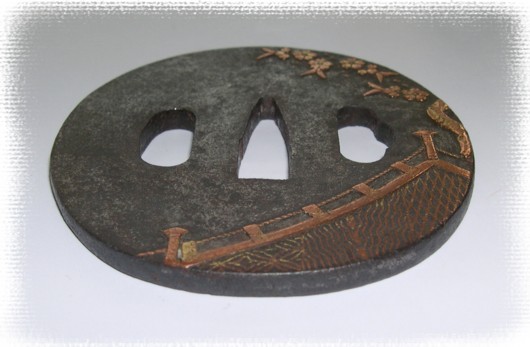 японская антикварная цуба