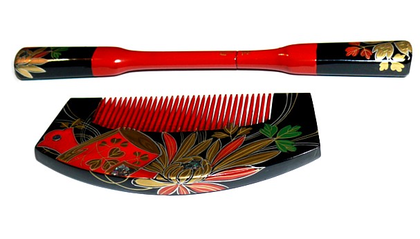 японский антиквариат: набор для украшения традиционной прически