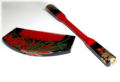 японский антиквариат: набор для украшения традиционной прически