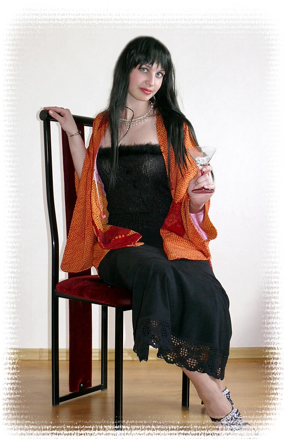 японская одежда: женское шелковое хаори. Interia Japonica.com