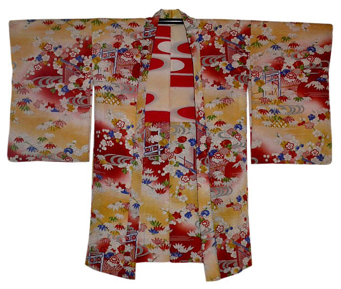 хаори из шелка, 1930-е гг.