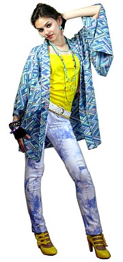 японское женское шелковое  хаори (жакет), винтаж