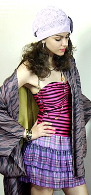 японское женское шелковое  хаори (жакет), винтаж